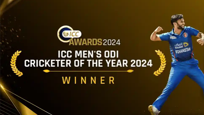 Afghanistan all-rounder named ICC ODI Cricketer of the Year 2024