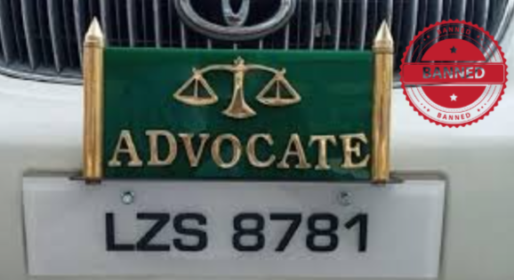 Islamabad High Court bans 'Advocate' on vehicle number plates