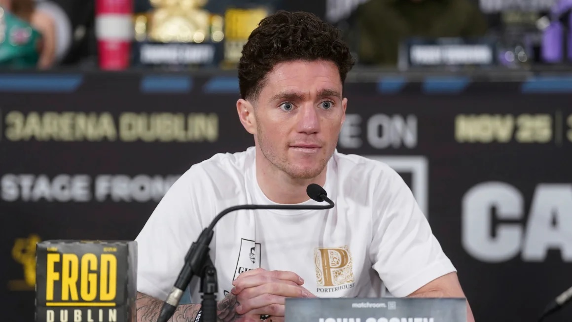 Irish boxer John Cooney