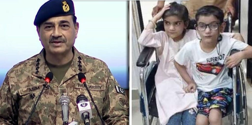 Army Chief takes responsibility for treatment of children evacuated from India