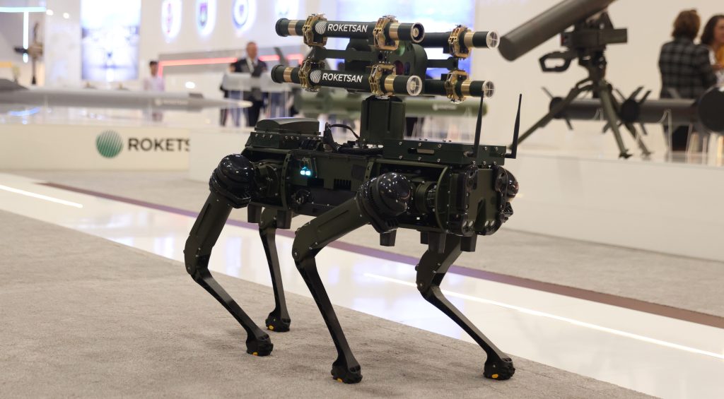 Missile-Armed Robot Dog