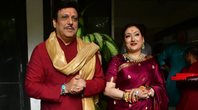 Govinda and Sunita Ahuja Dismiss Divorce Rumours in Mumbai