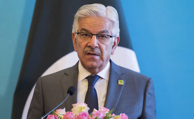 Defence Minister Khawaja Asif