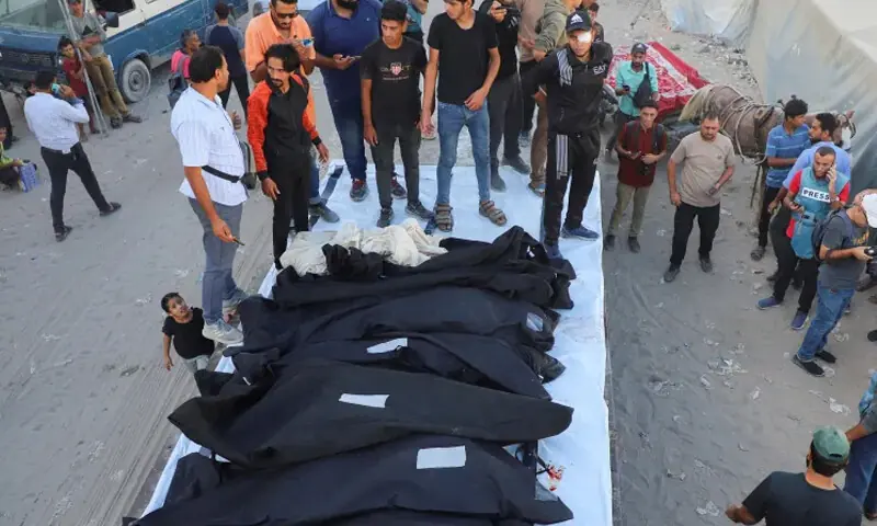 Israeli Airstrikes Devastate Gaza’s Sabra Neighborhood, Dozens Killed