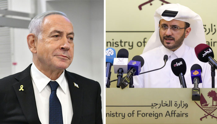 قطر نے نیتن یاہو کے بیانات کو غیرذمہ دارانہ قرار دے دیا