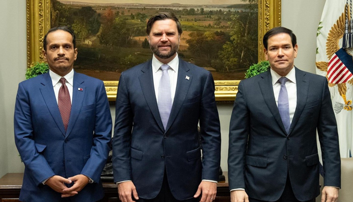 قطری وزیراعظم کی واشنگٹن میں اعلیٰ امریکی قیادت سے ملاقات