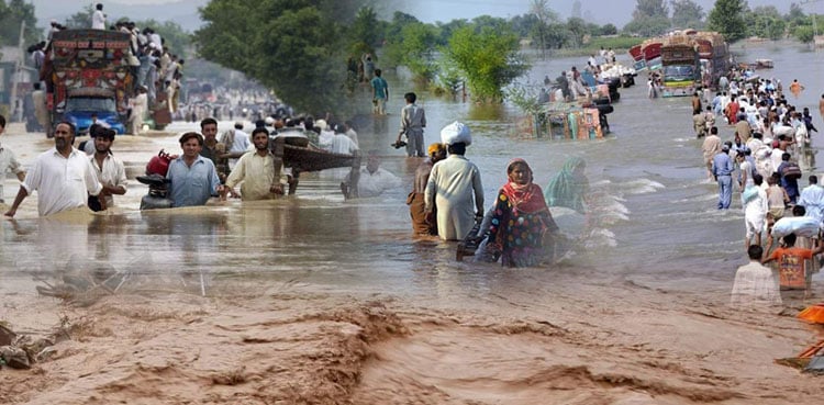 Floods Ravage