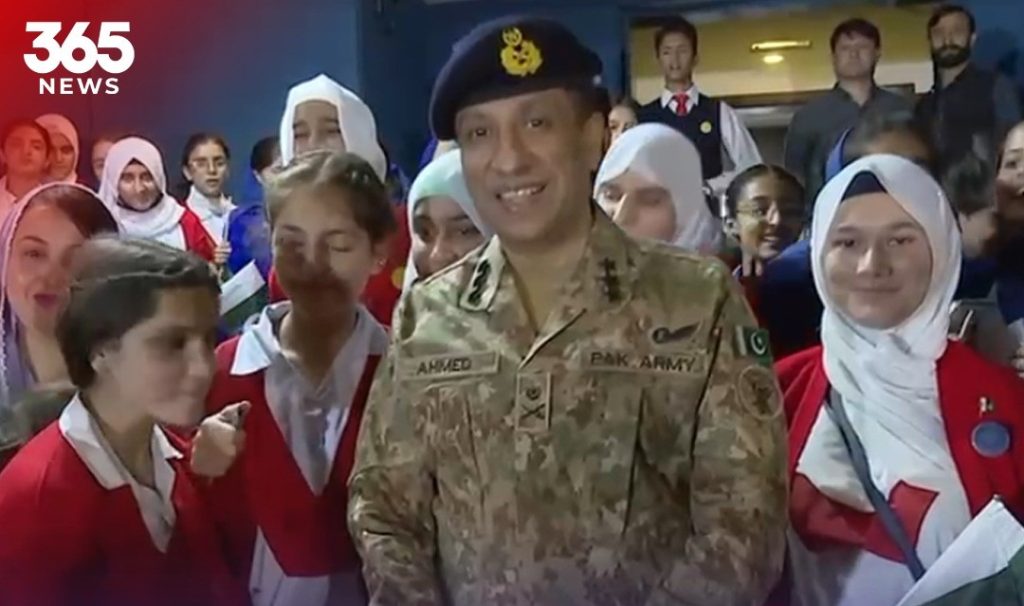 DG ISPR Visits Murree Schools