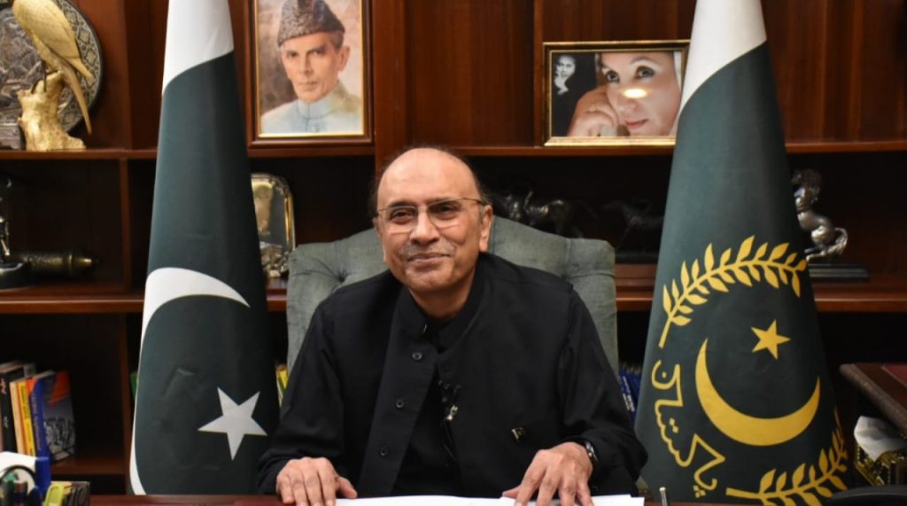 President Asif Ali Zardari