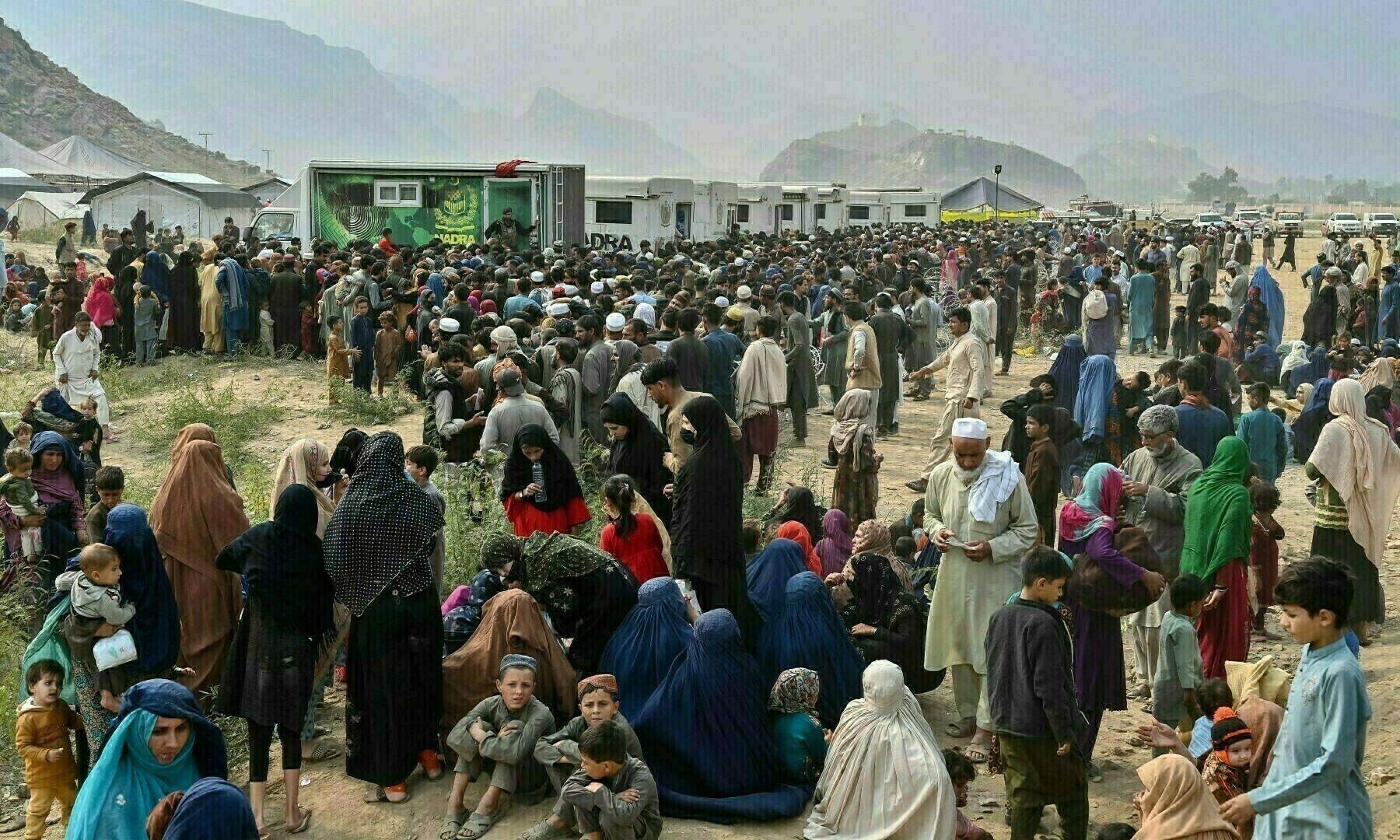 Illegal Afghan Nationals Arrested and Shifted to Camps