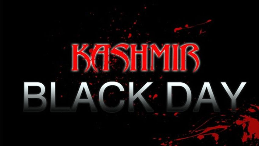 Kashmiris Mark Black Day