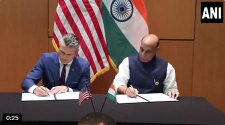 US and India Sign on Agreement