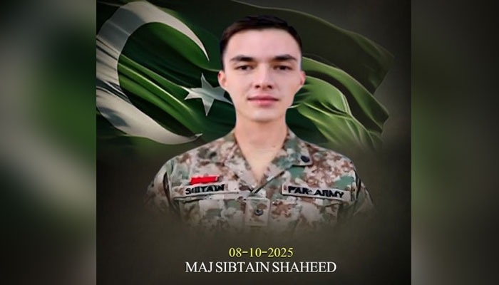 Major Subtain Haider Martyred