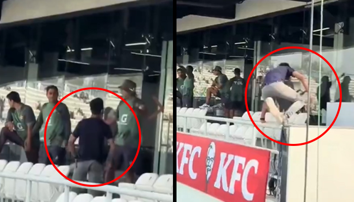 Fan Enters Dressing Room to Meet Babar Azam