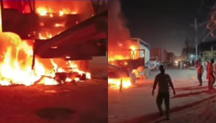 heavy traffic continues in Karachi