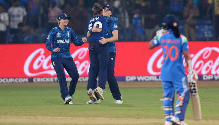 England beat India