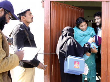 Policeman Killed Guarding Polio Vaccination