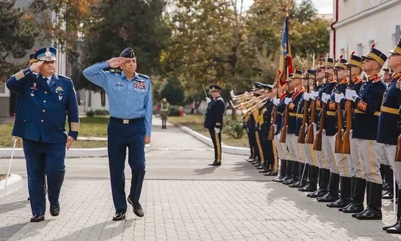 PAF Chief Visits Romania