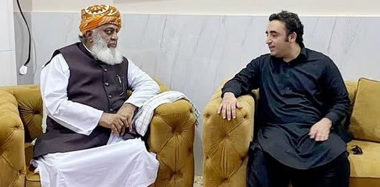 Bilawal and Fazlur Rehman Discuss