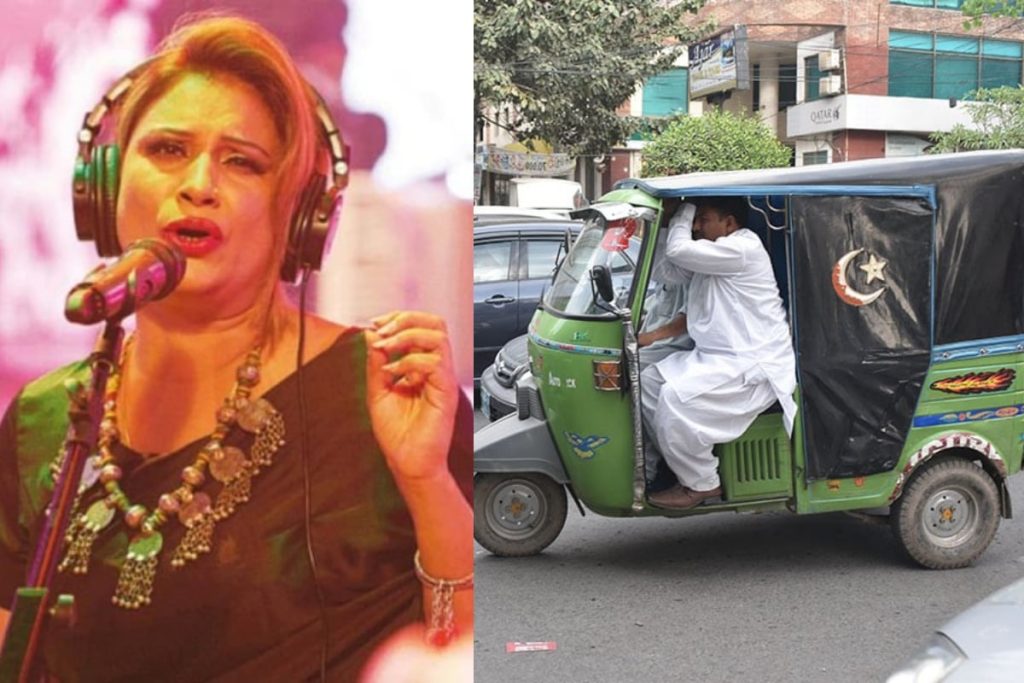 Rickshaw Driver Playing Naseebo Lal’s Song