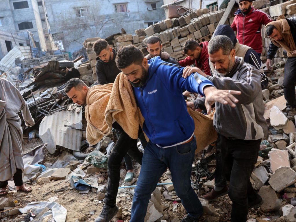 Israeli Air Strike in Gaza