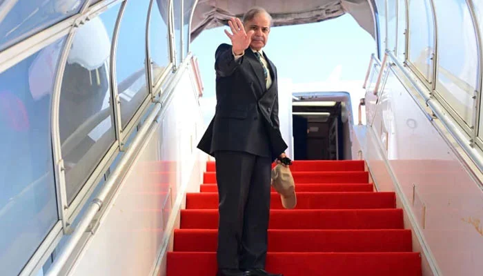 PM Shehbaz travels to Baku