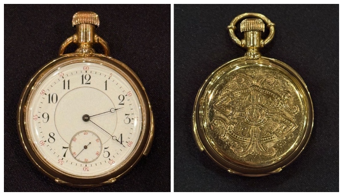 Titanic Couple’s Gold Watch