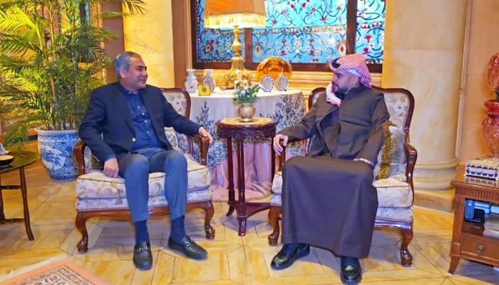 Mohsin Naqvi Meets Saudi Minister