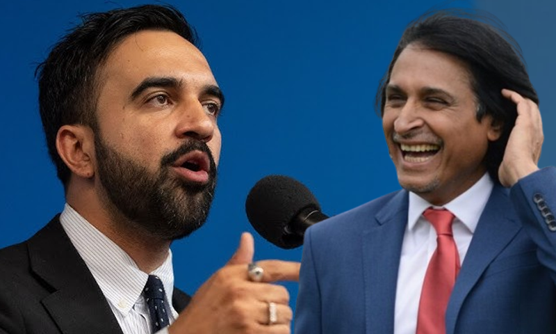 ظہران ممدانی کی الیکشن مہم میں رمیز راجہ کا حوالہ