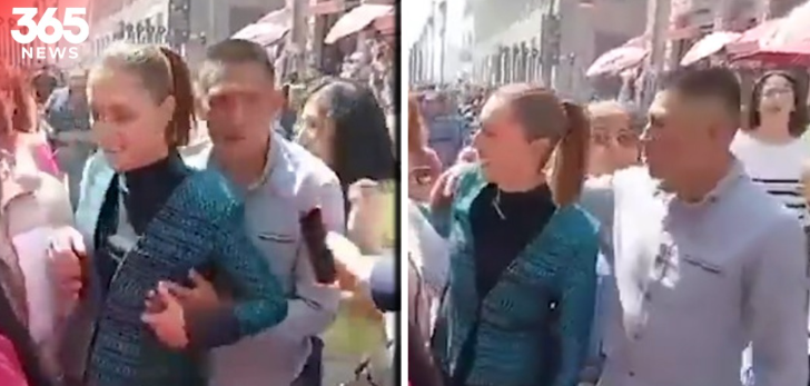 Harassing Mexican President