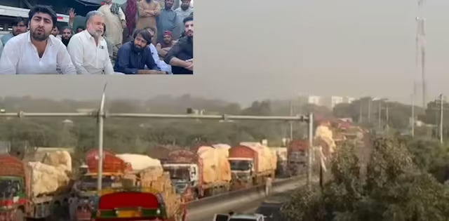 Transporters Block in Karachi's