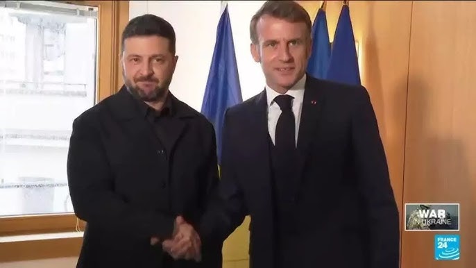 Zelenskiy in France