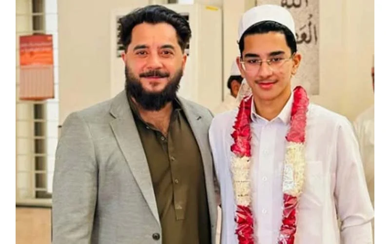 Kashif Mehmood’s Son