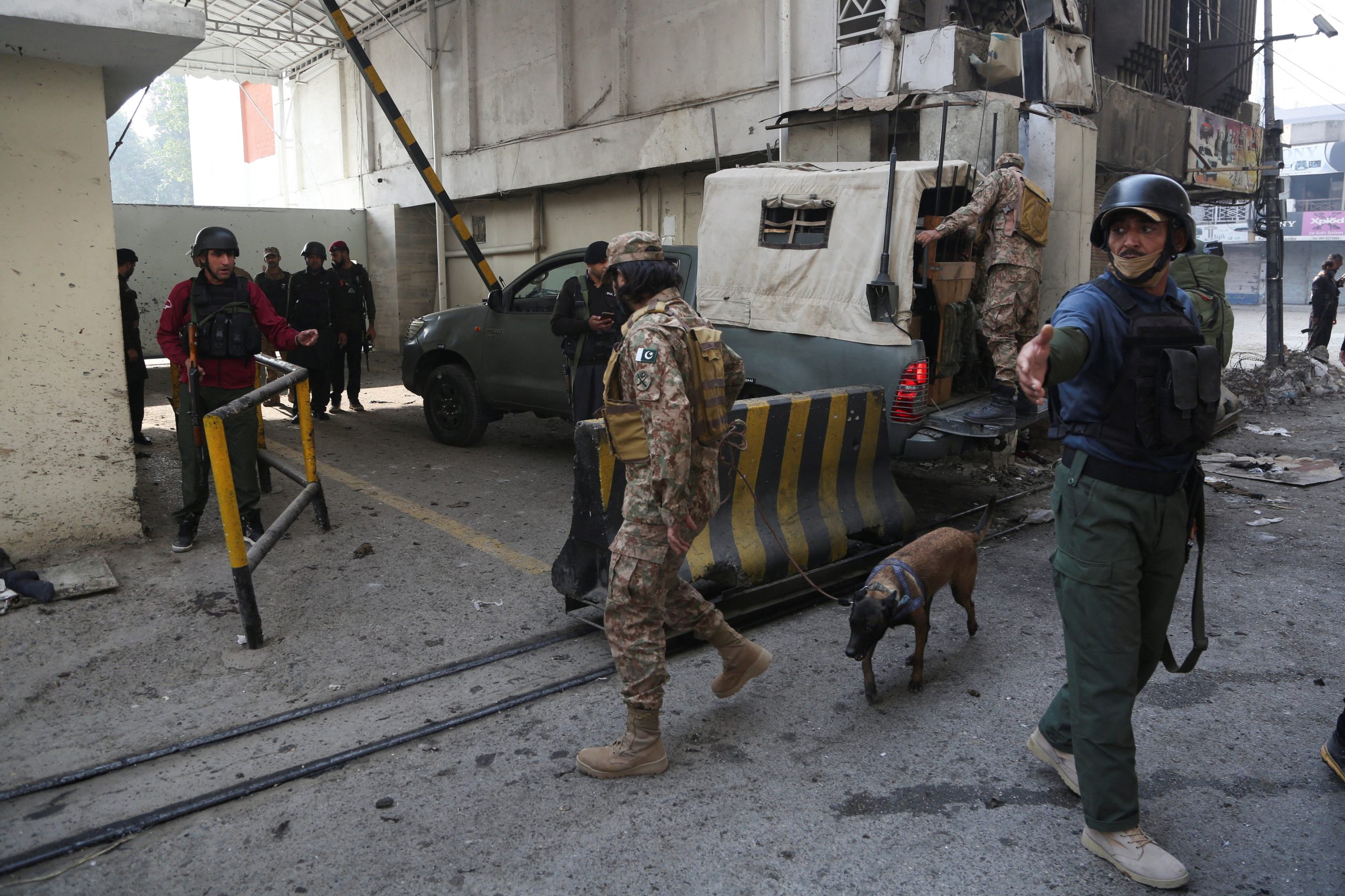 Three Suicide Attackers Killed