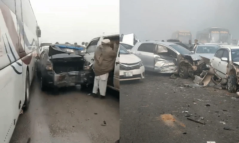 Fog-related accidents Punjab