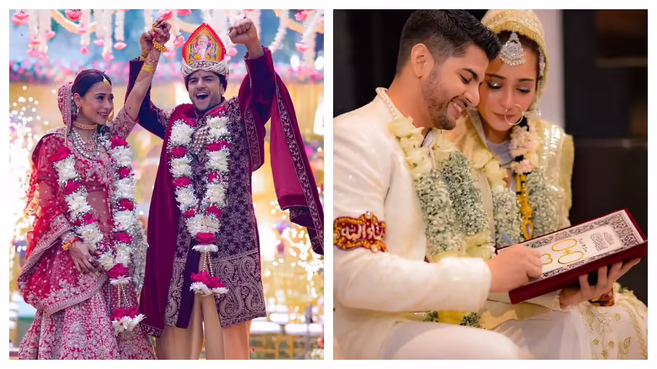 Sara Khan Marries Krish Pathak