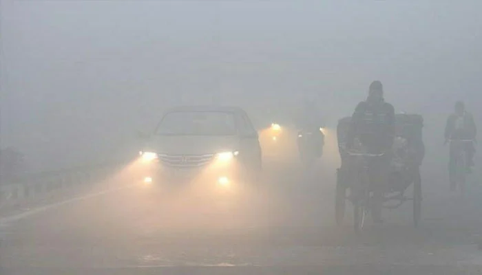 دھند کے باعث حادثات