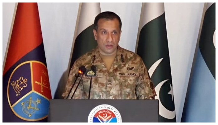 ڈی جی آئی ایس پی آر پریس کانفرنس