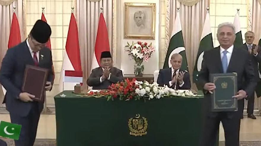 Pakistan and Indonesia