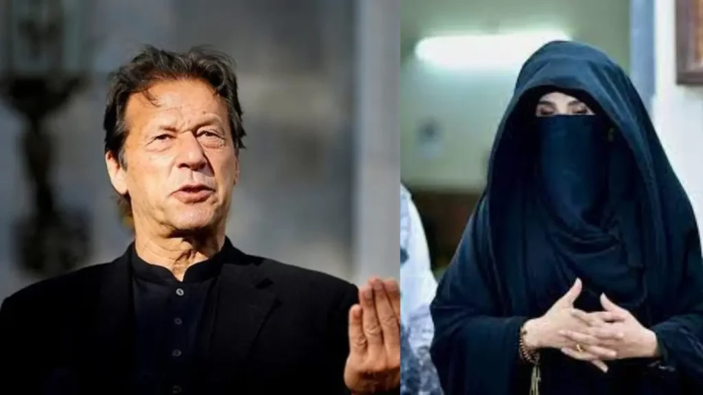 Imran Khan meets wife