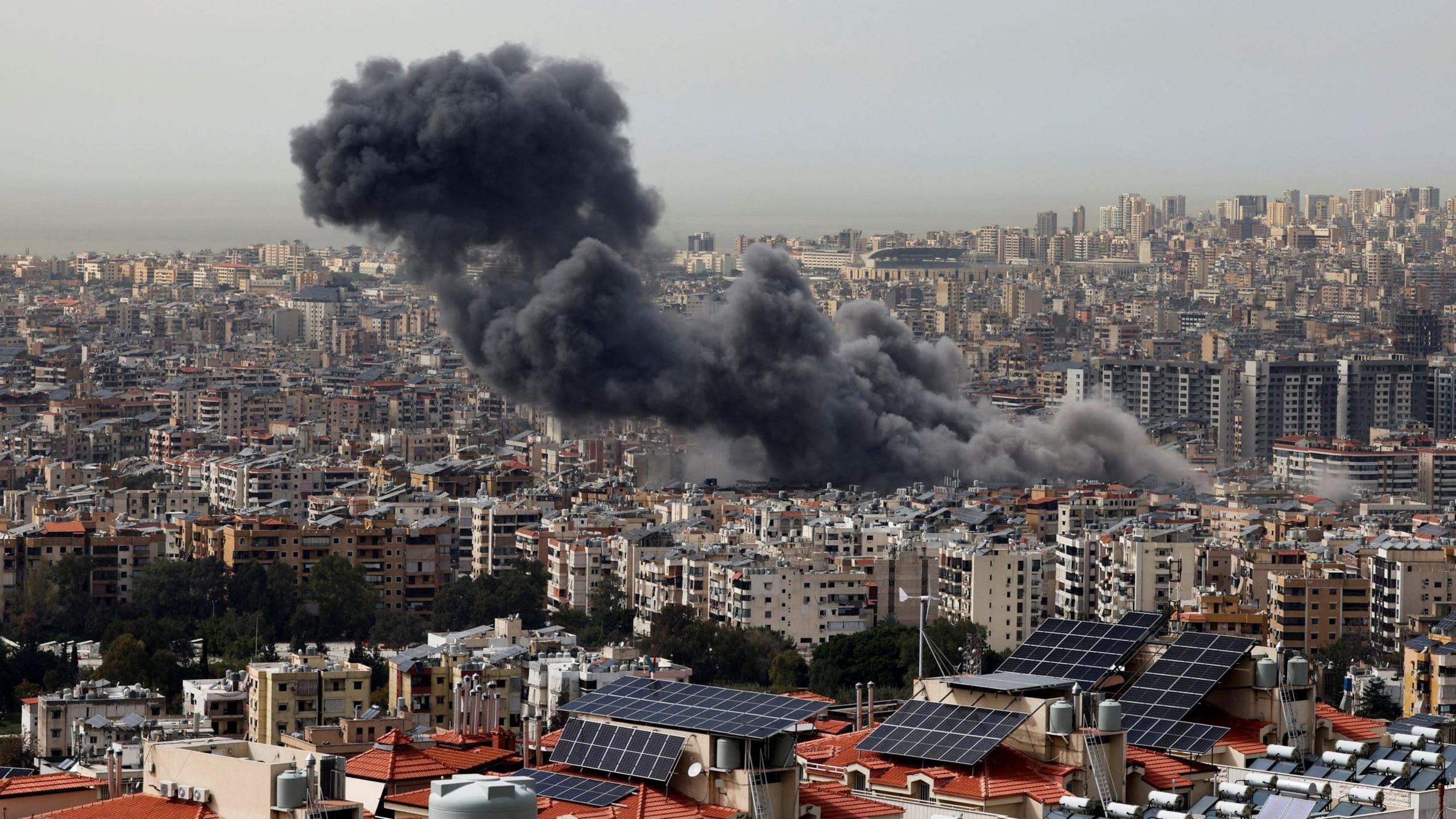 Israel strikes Hezbollah in Lebanon