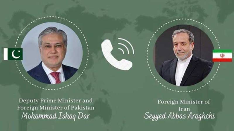 Ishaq Dar Iran phone call