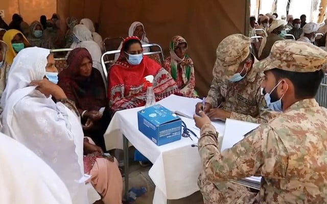 Pakistan Army medical camps