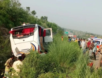 Chakwal bus accident