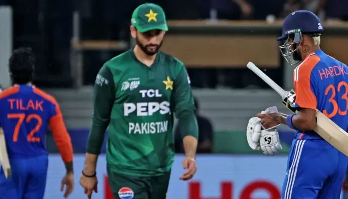 پاک بھارت میچ فیصلہ