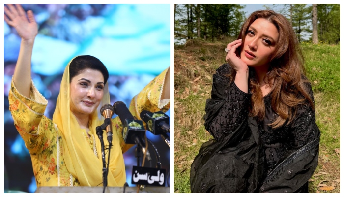 Maryam Nawaz in Karachi