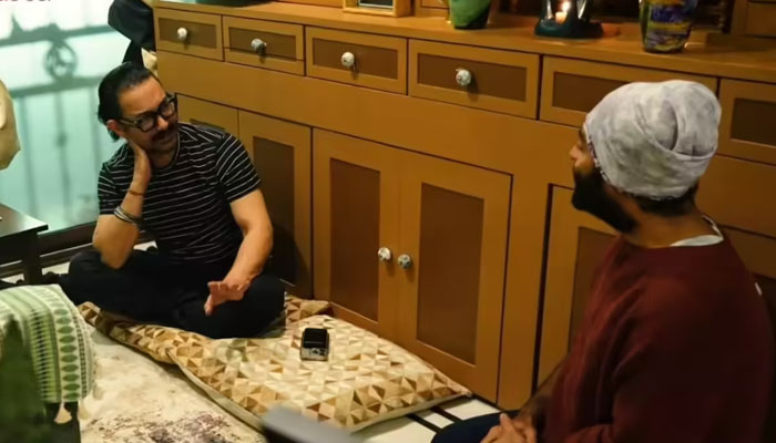 عامر خان اور اریجیت سنگھ کی ملاقات