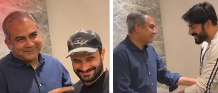 Mohsin Naqvi Meets Pakistan Team in Colombo