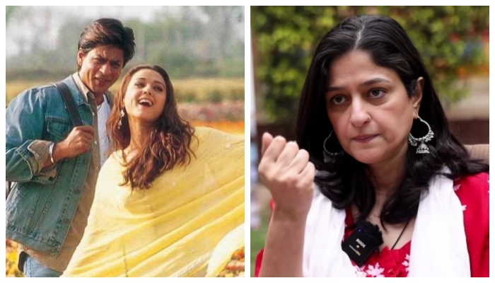 نادیہ جمیل کو فلم ویر زارا