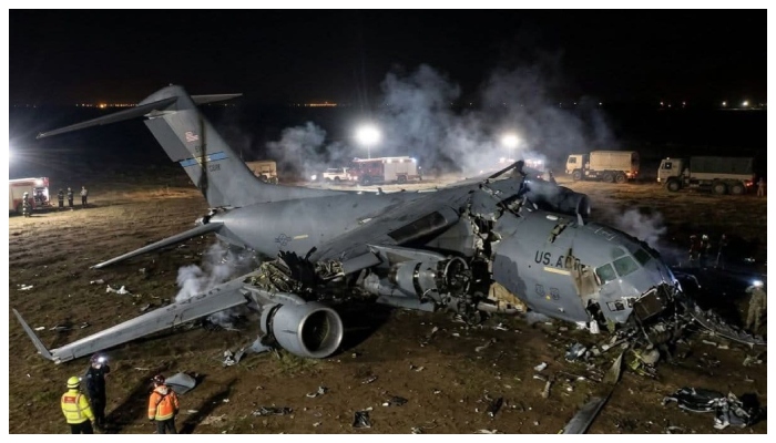 امریکی طیارہ حادثہ